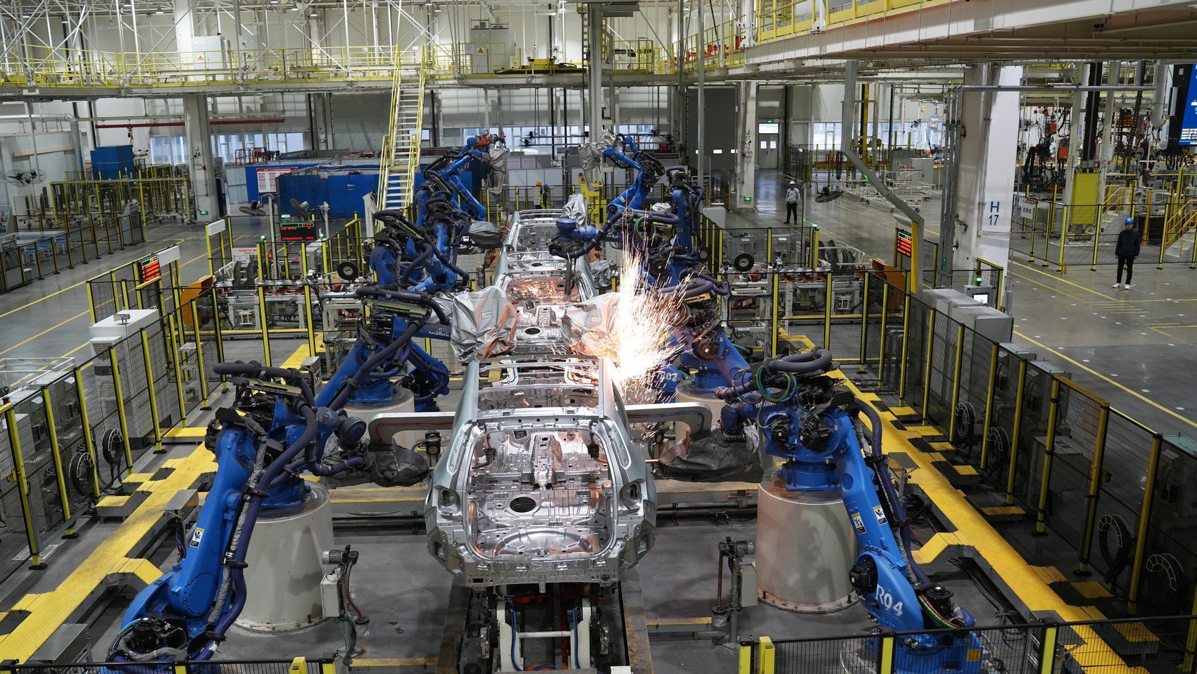 凯翼汽车生产车间.罗顺摄