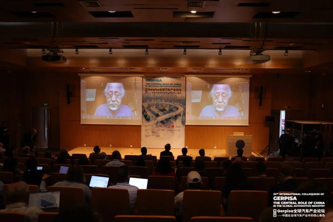 早稻田大学教授、东京大学名誉教授藤本隆宏教授（图片来源：主办方供图）