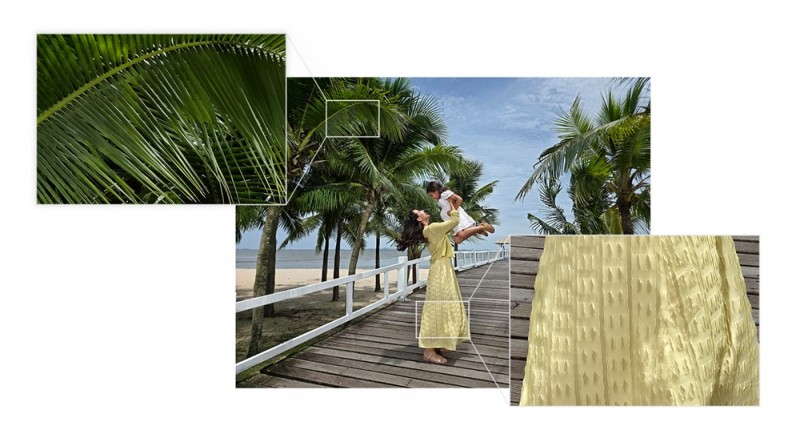 ▲ 2亿像素传感器能够确保用户捕捉到每一处细节