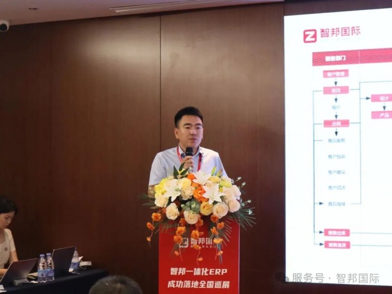 （“智邦一体化ERP成功落地全国巡展”主旨演讲——李仲易）