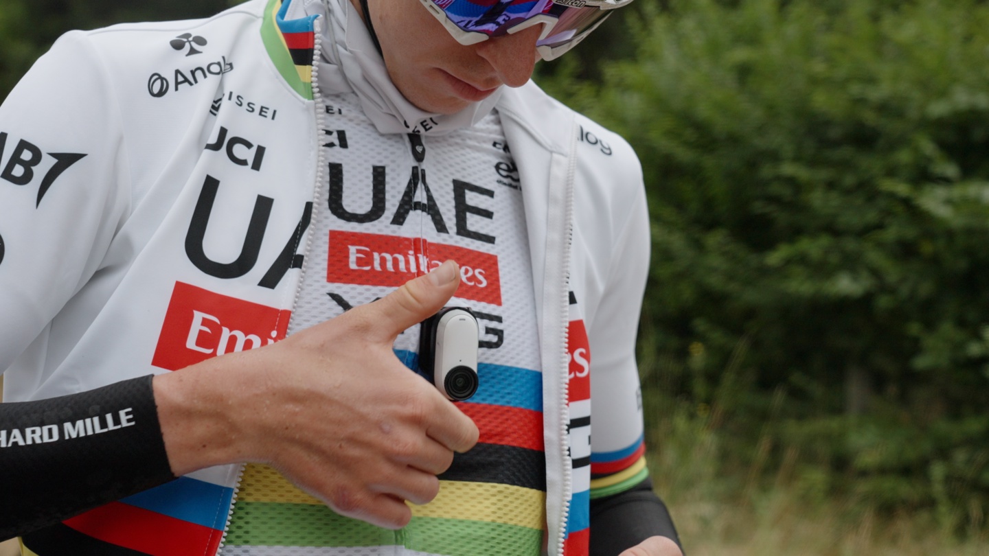 ▲ 波加查用 GO 3S 拍摄第一视角