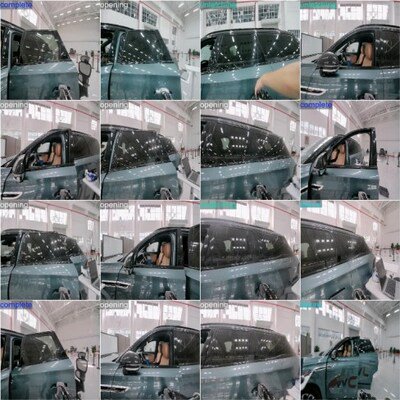 机器人墨茵使用VLM模型和广角摄像头实时判断车门打开状态