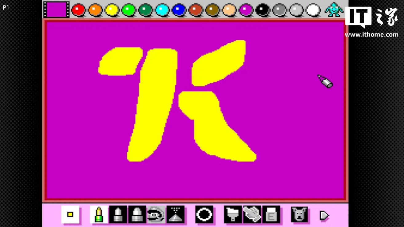 终于有任天堂游戏支持 Switch 2 的鼠标操控功能，竟是 33 年前的《超级马力欧绘画》