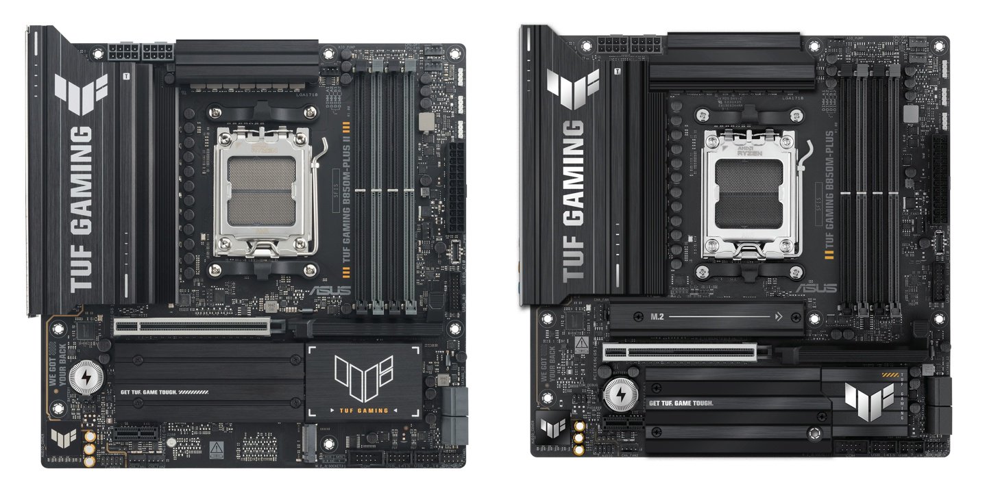 第一 PCIe 置于首槽位，华硕推出 TUF GAMING B850M-PLUS II“二代重炮手”主板