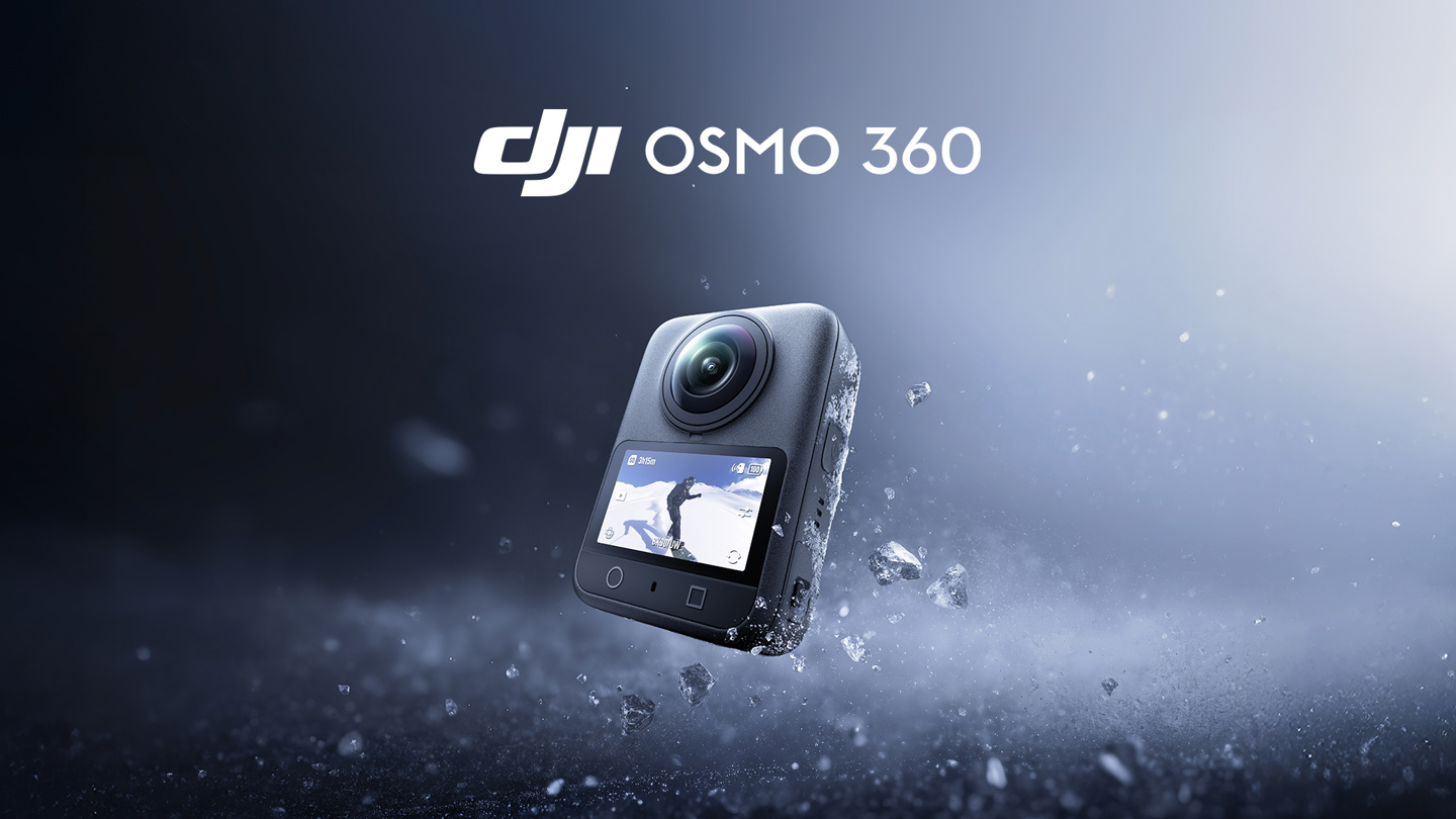大疆首款全景相机 Osmo 360 发布：2999 元起，100 分钟 8K / 30fps 持续录制