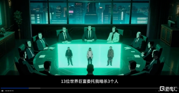 纳米AI"一句话生成大片"智能体生成的作品