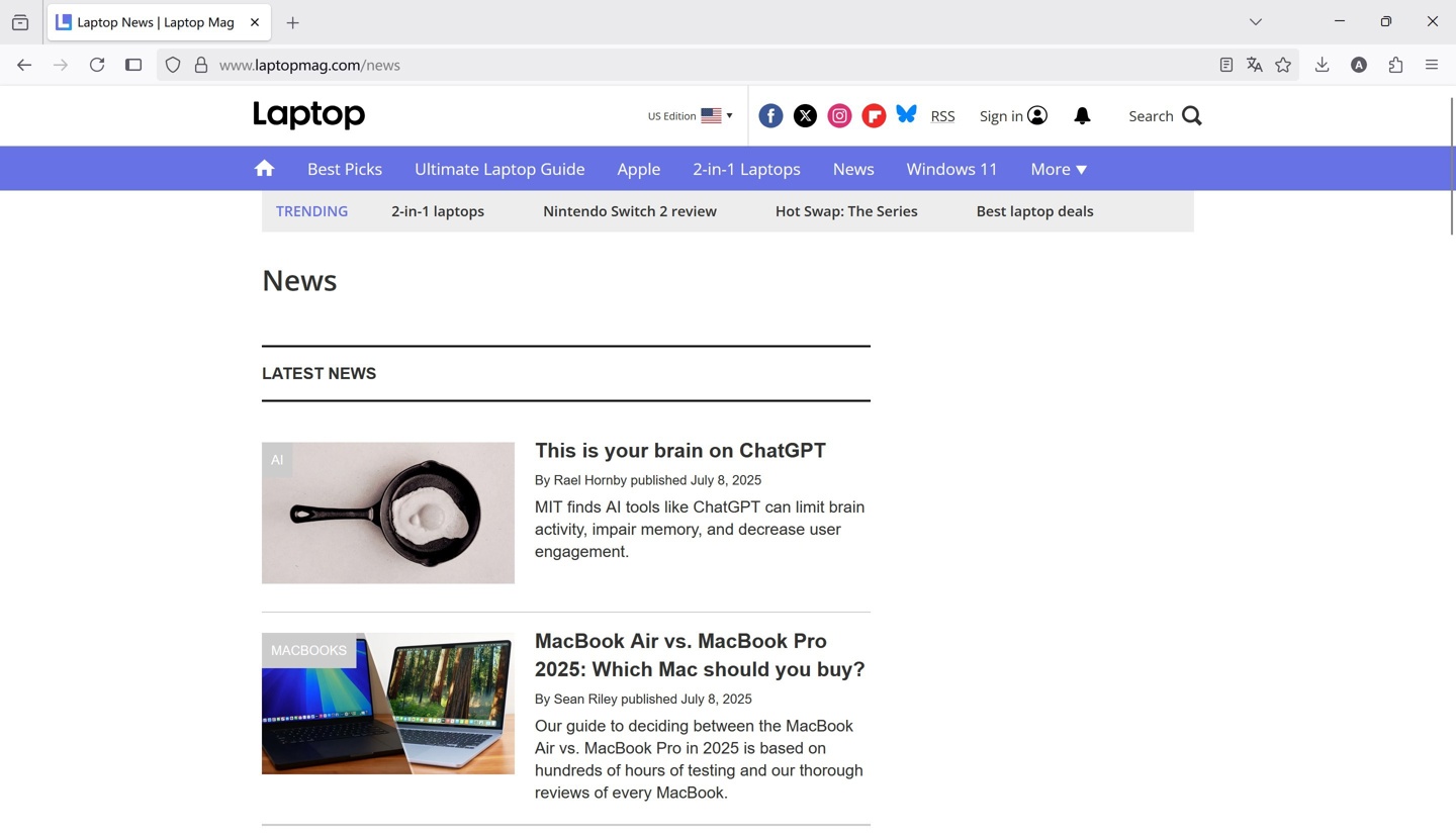 ▲ Laptop Mag 最近文章