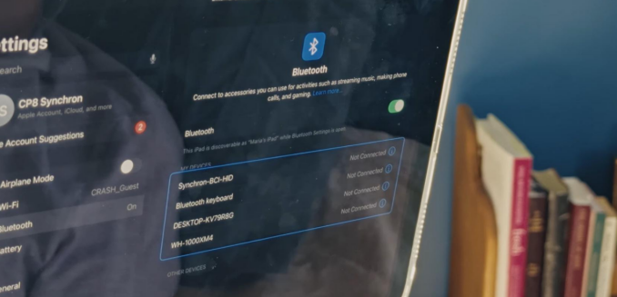 渐冻症患者通过思想操控苹果设备