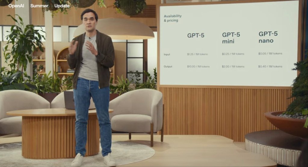 GPT-5三版本API定价公布
