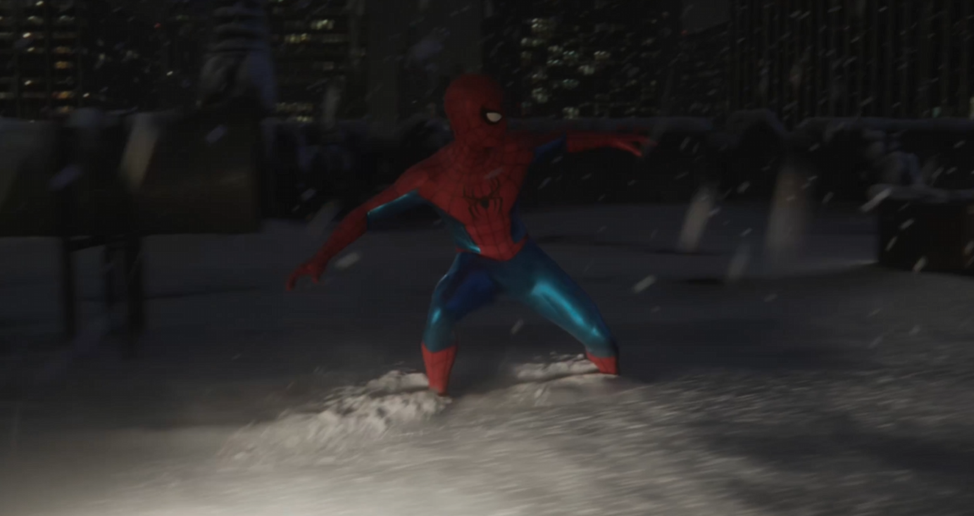 ▲ 截图自《蜘蛛侠：英雄无归》原片