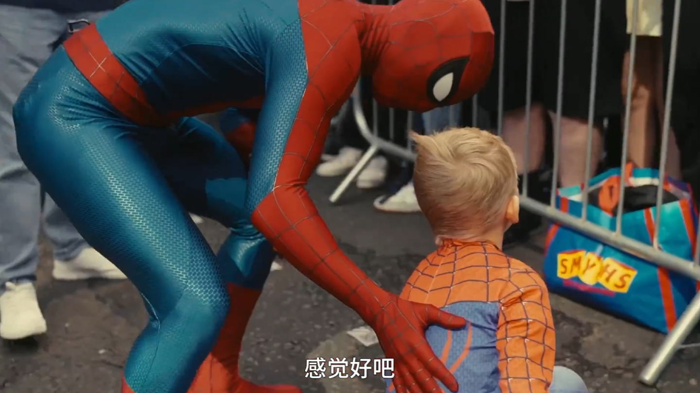 ▲ 截图自《蜘蛛侠：崭新之日》花絮