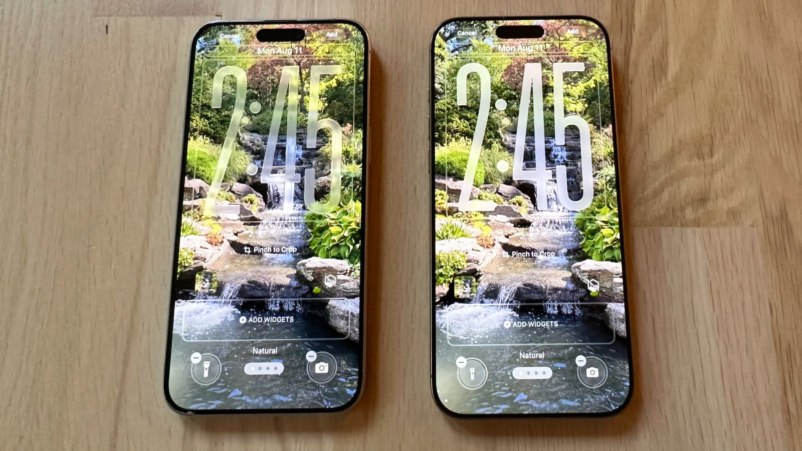 左侧为 Beta 6，右侧为 Beta 5