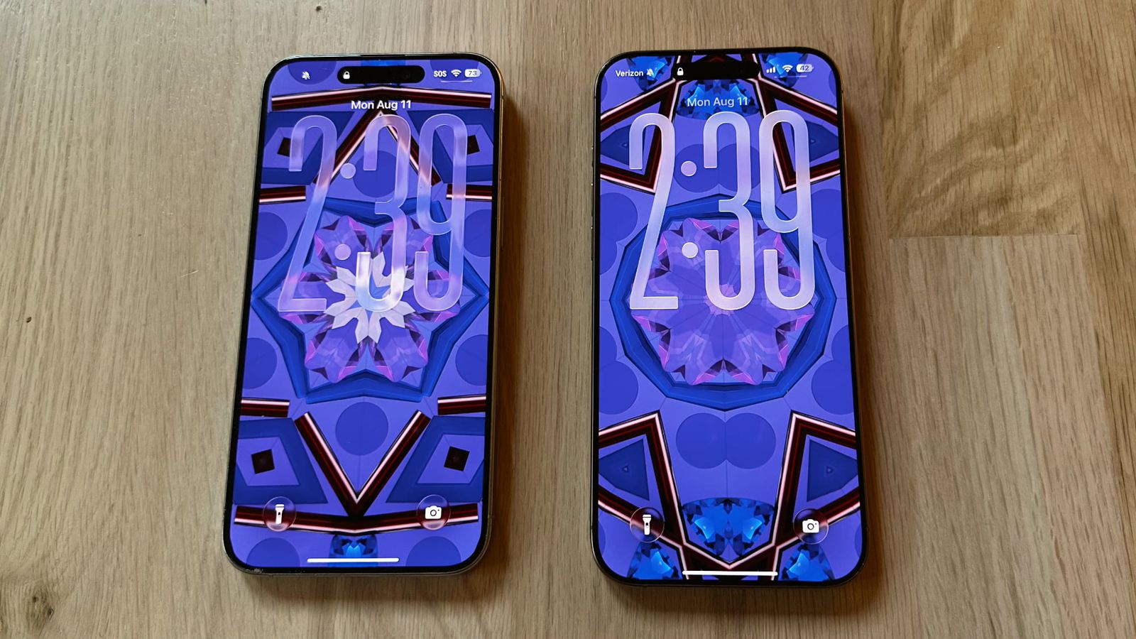 左侧为 Beta 6，右侧为 Beta 5