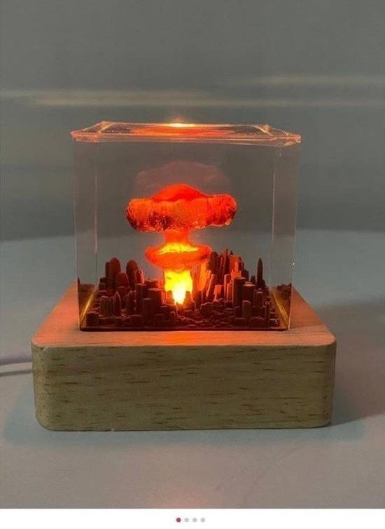 原子弹蘑菇灯让日本网民破防 要求电商下架：抨击中国卖家缺乏人道关怀