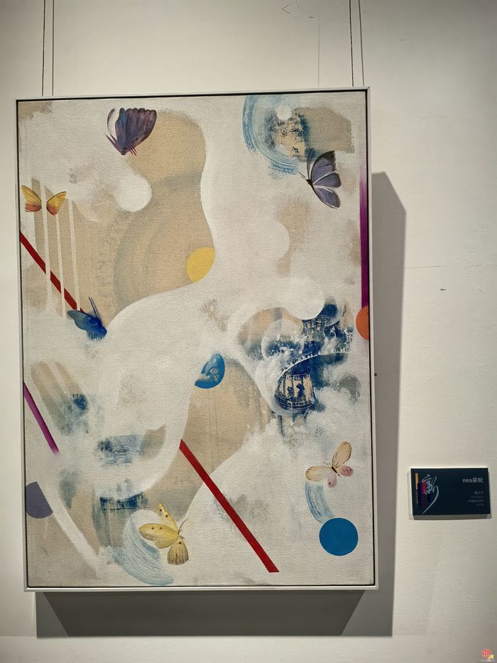 济南籍留美青年女画家楚天宇个展亮相山东美术馆