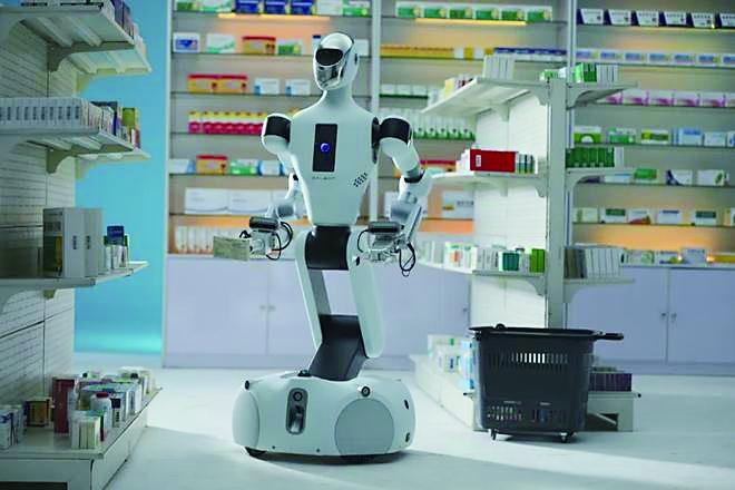 银河通用研发的机器人