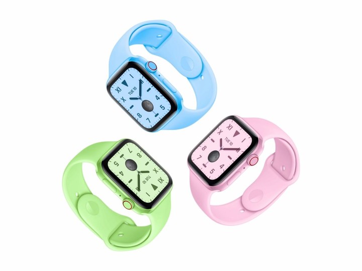 ▲ 彩色 Apple Watch SE 预想图