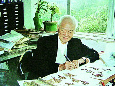 张宏达在工作中。中国科协供图