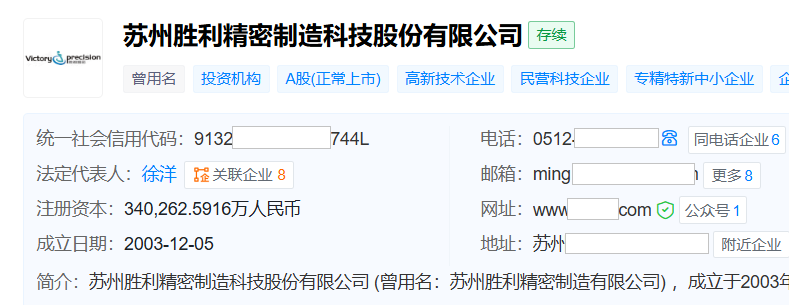 图片来源：天眼查