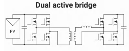 图1-2 便携式电源站的双向功率级拓扑