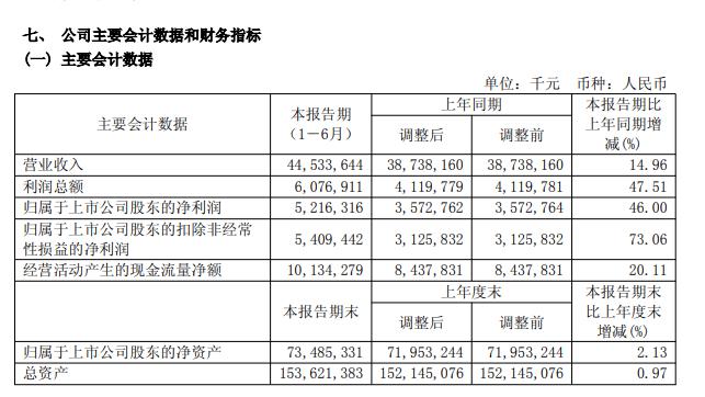 三一重工2025年半年度报告截图