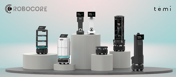 　图为RoboTemi Global的temi机器人系列