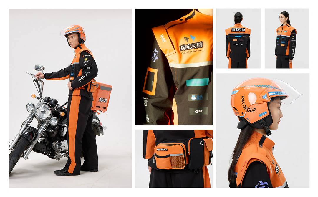 从高科技面料到反光条、信息袋和急救包，城市骑士新制服数十处独家设计彰显用心。