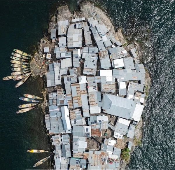 世界上最擁擠的島嶼：半個足球場 卻住著1000多人