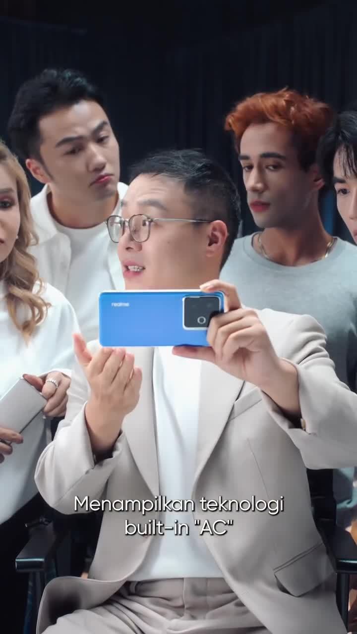 内置空调的手机：realme 真我主动散热风扇样机曝光，侧边配进出风口
