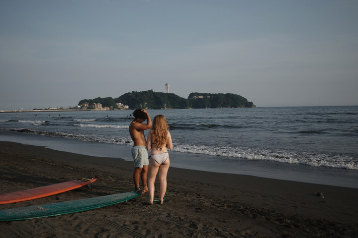 ▲ 使用负片滤镜拍摄