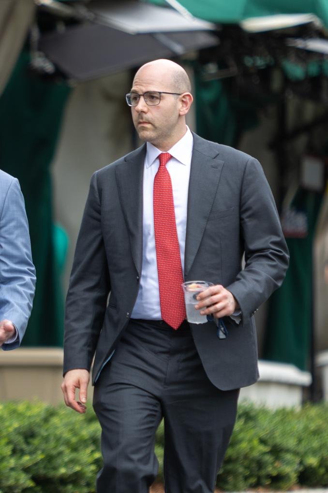 这是6月17日在美国华盛顿拍摄的斯蒂芬·米兰。新华社记者胡友松摄