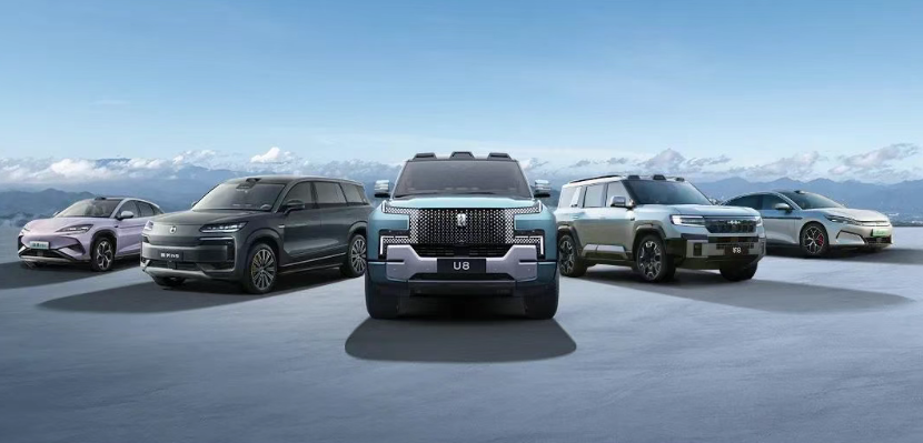 ▲比亚迪构建起庞大的新能源汽车生态体系