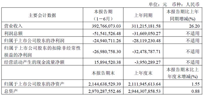 炬光科技：2025上半年营收增长 26.2%，战略转型显效单季实现盈利