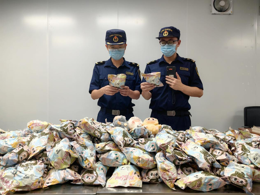 　　友谊关海关工作人员查验现场 通讯员 江啸摄