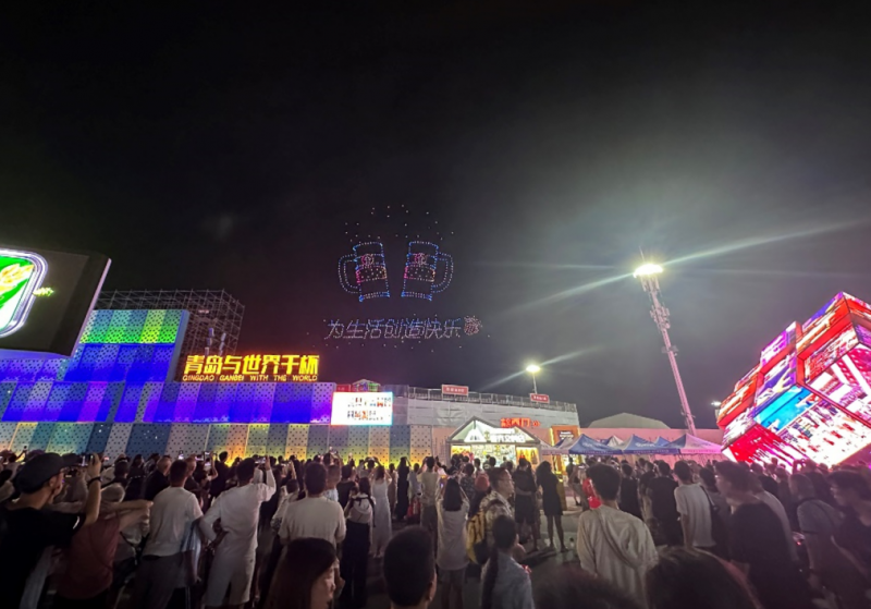 啤酒节游客使用5G-A网络进行实时分享