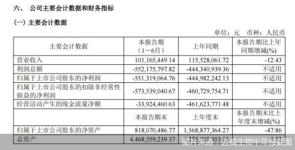 營(yíng)收下滑、虧損擴大，邁威生物“輸血”模式能撐多久