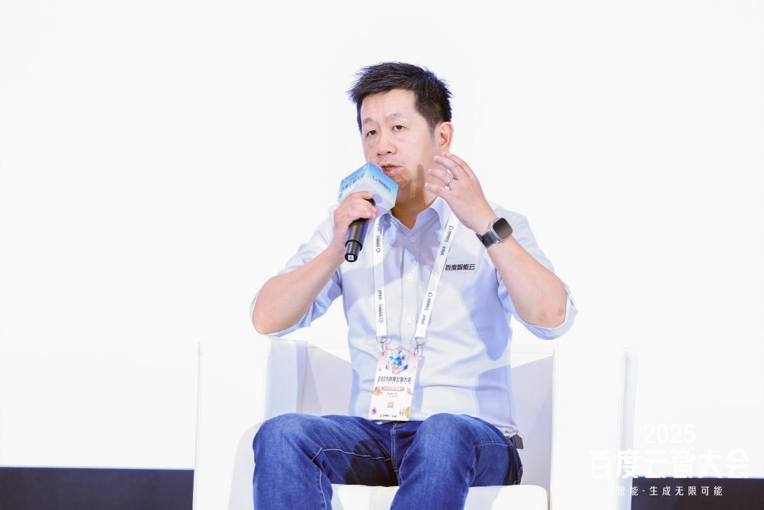百度智能云副总裁、百度智能云泛科技业务部总经理张玮｜图片来源：百度