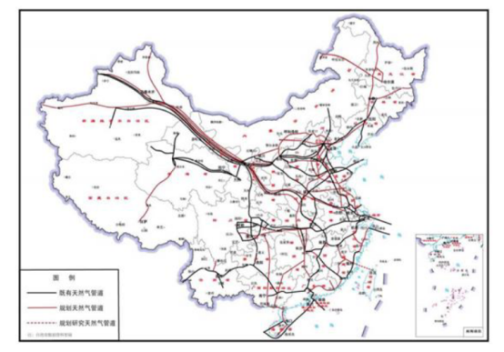 图:国内中长期油气管网规划