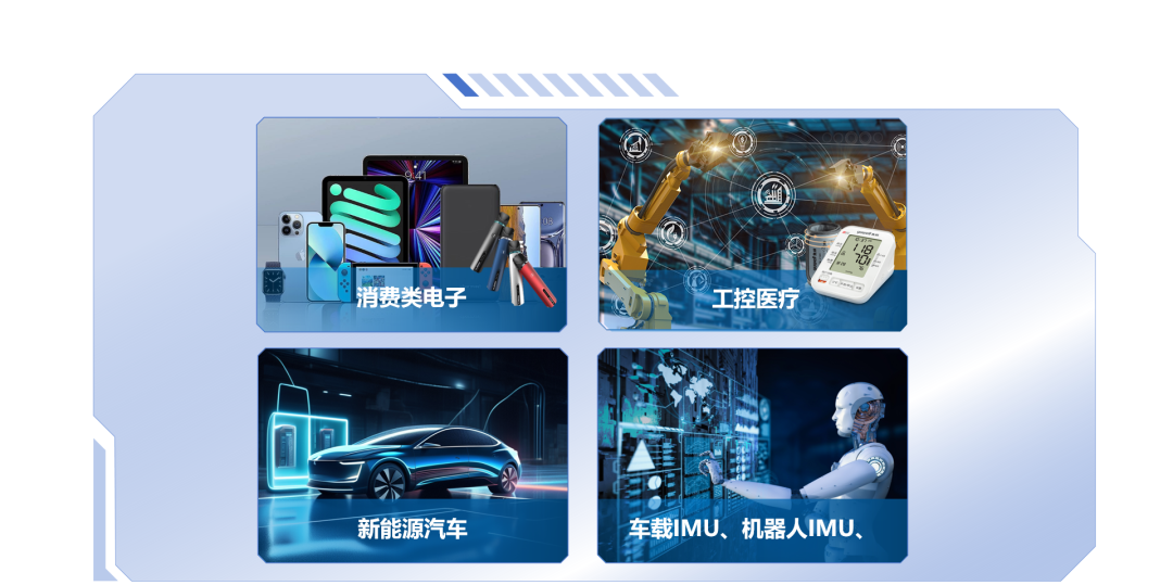 敏芯股份MEMS传感器应用领域