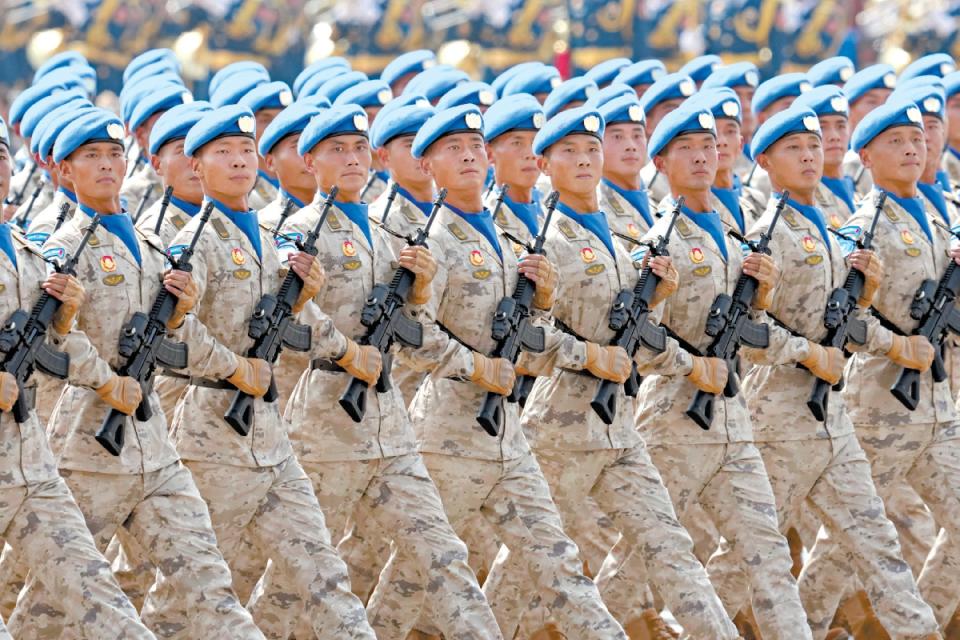 中国蓝盔 捍卫和平