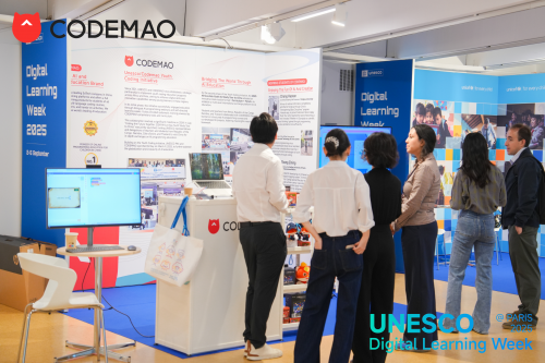 编程猫在数字学习周设立独立展台