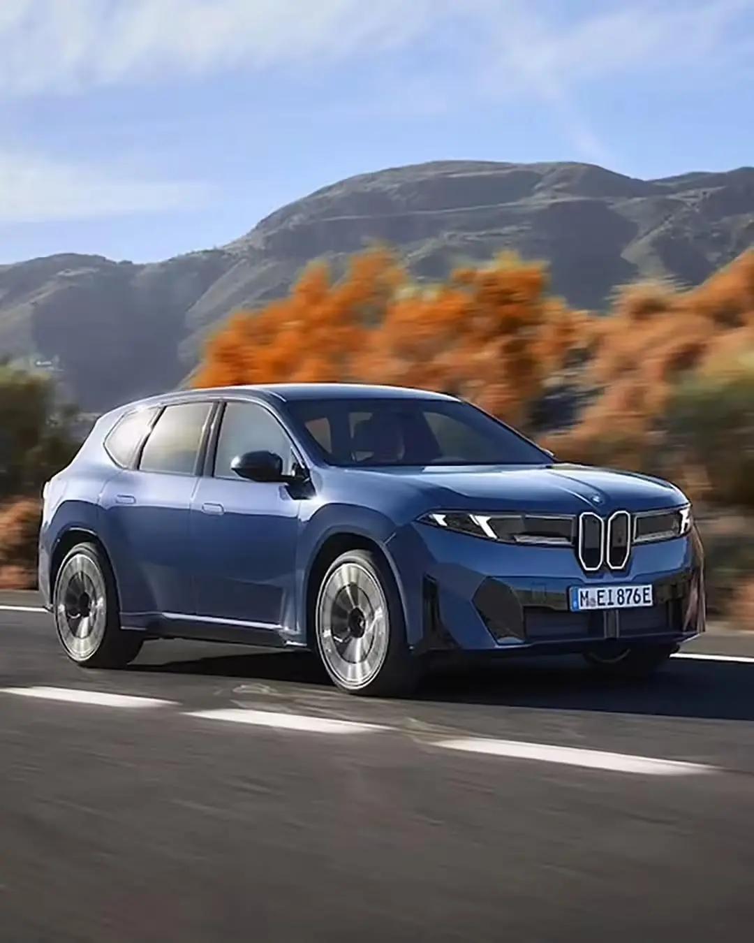 ▲ BMW 新世代 iX3 宣传图