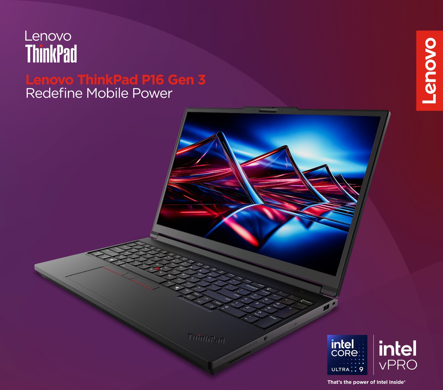 ▲ ThinkPad P16 Gen 3