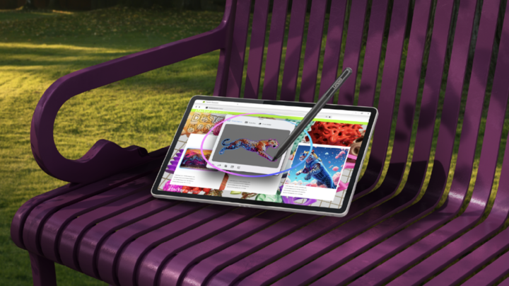 ▲ 联想 Yoga Tab，具备混合 AI 能力