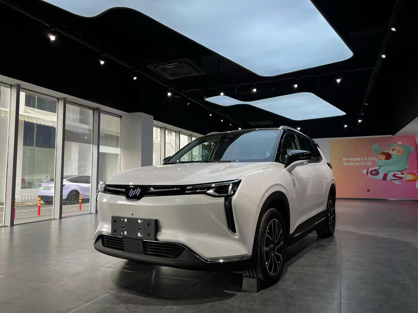 温州市某威马汽车店 图片来源：时代周报记者摄