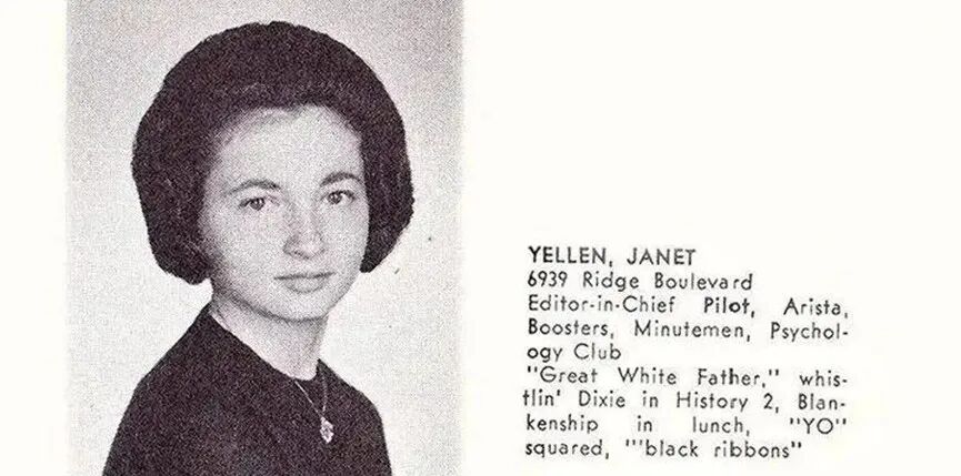 图1：耶伦年轻照