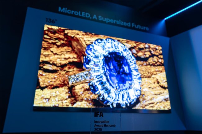 RGB-Mini LED、激光、Micro LED三大技术全球领跑!海信IFA 2025狂揽七项顶级大奖|海信|RGB|Mini LED_新浪 ...