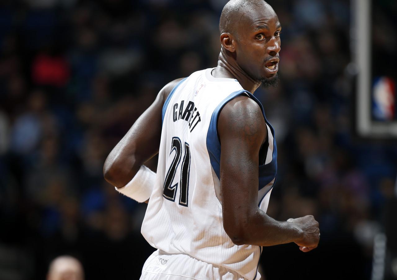 NBA独一份!加内特五项主要数据占据森林狼队史第一!