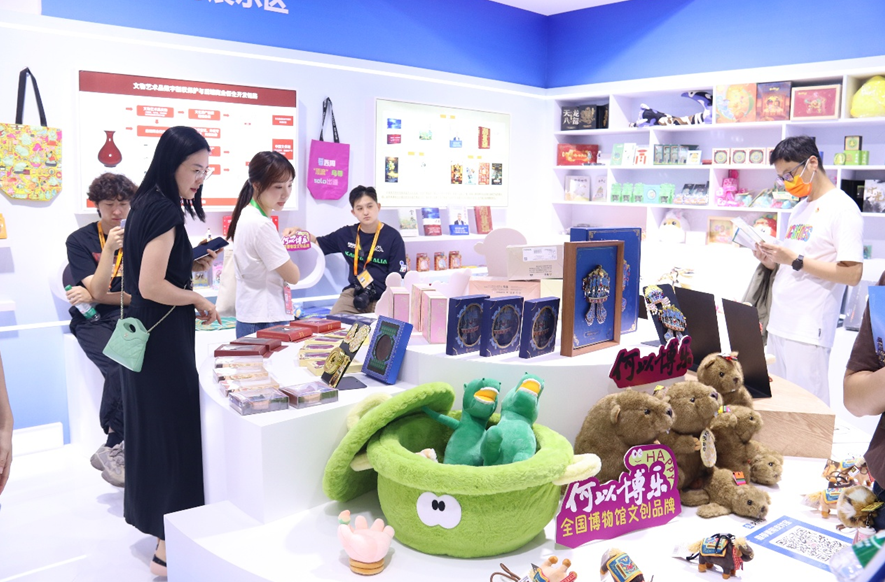 　　文创产品受青睐