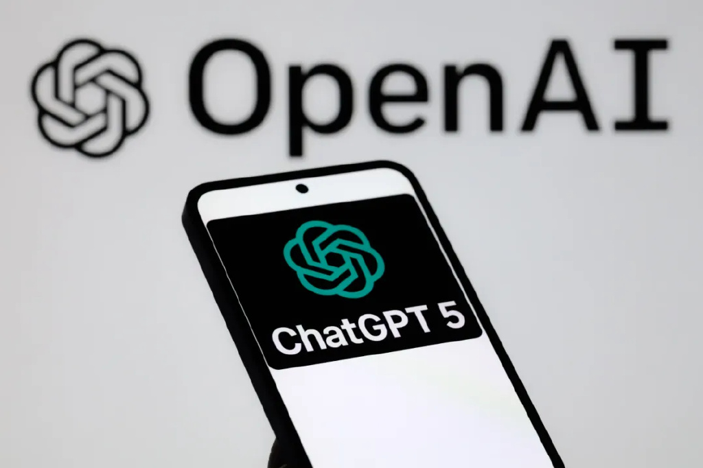 ▲此前，OpenAI发布其最新人工智能模型GPT-5。图/IC photo